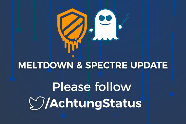 Meltdown and Spectre update blog